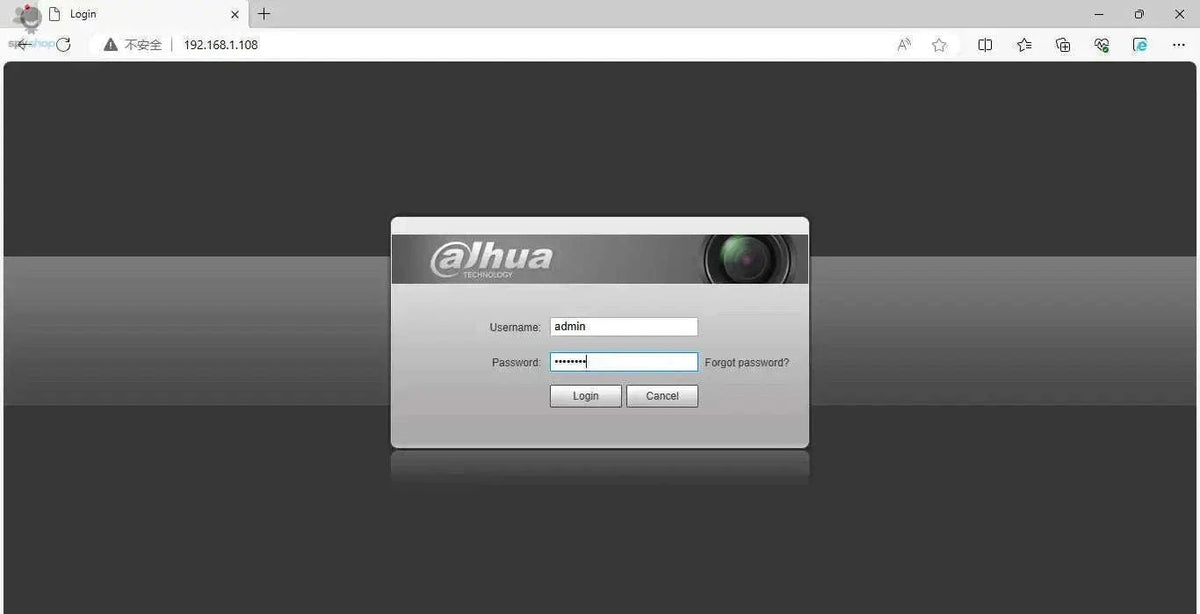 Dahua IPC-HFW2441S-S 4MP PoE Outdoor Bullet Security Camera-2.8mm / CHINA
