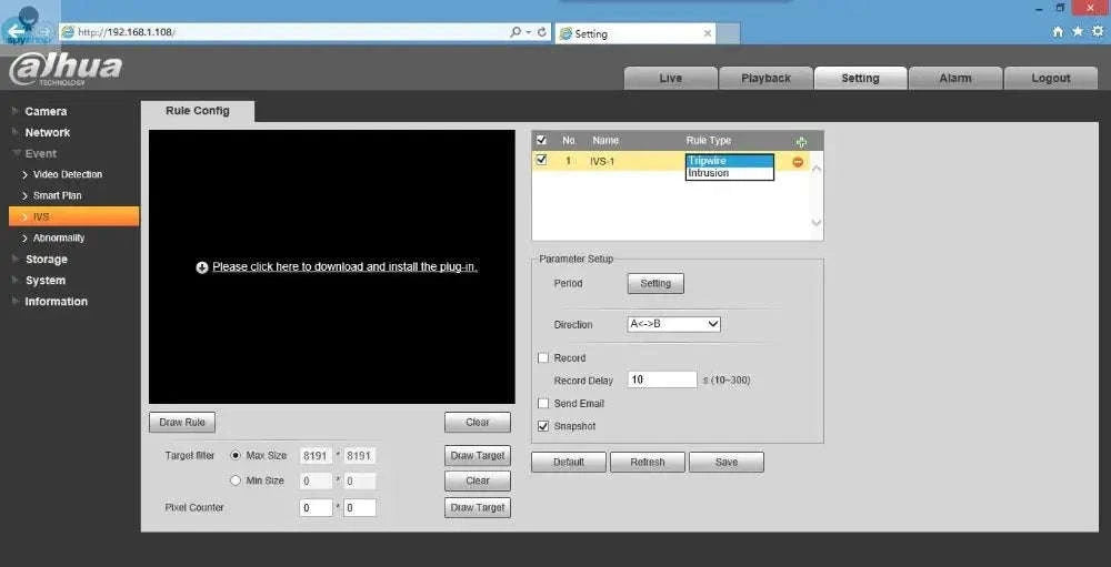Dahua IPC-HFW2441S-S WizSense Bullet Camera – 4MP PoE, IR30M, Outdoor Security-2.8mm / CHINA