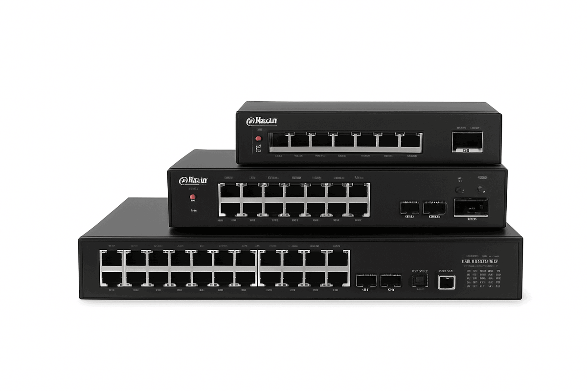 Dahua PoE Switch for IP Cameras and Intercoms-6 Port Max 60W / UK Plug