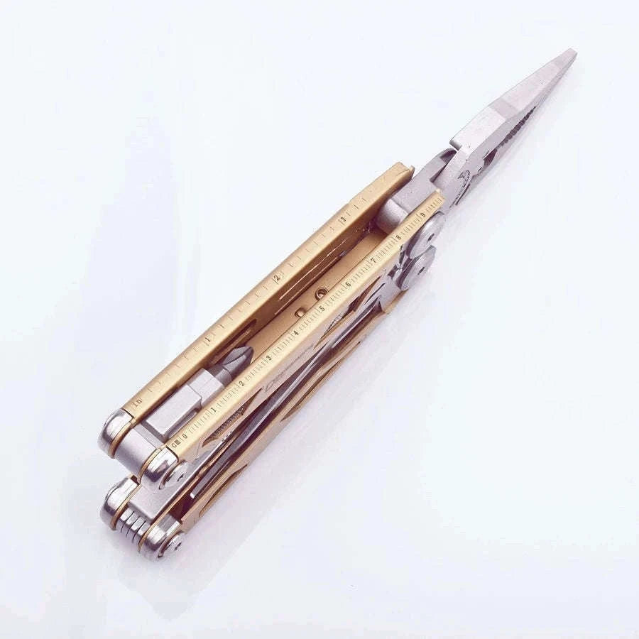 Daicamping DL30 21-in-1 Multitool for Camping and Repairs-DL30 full set silver / spain