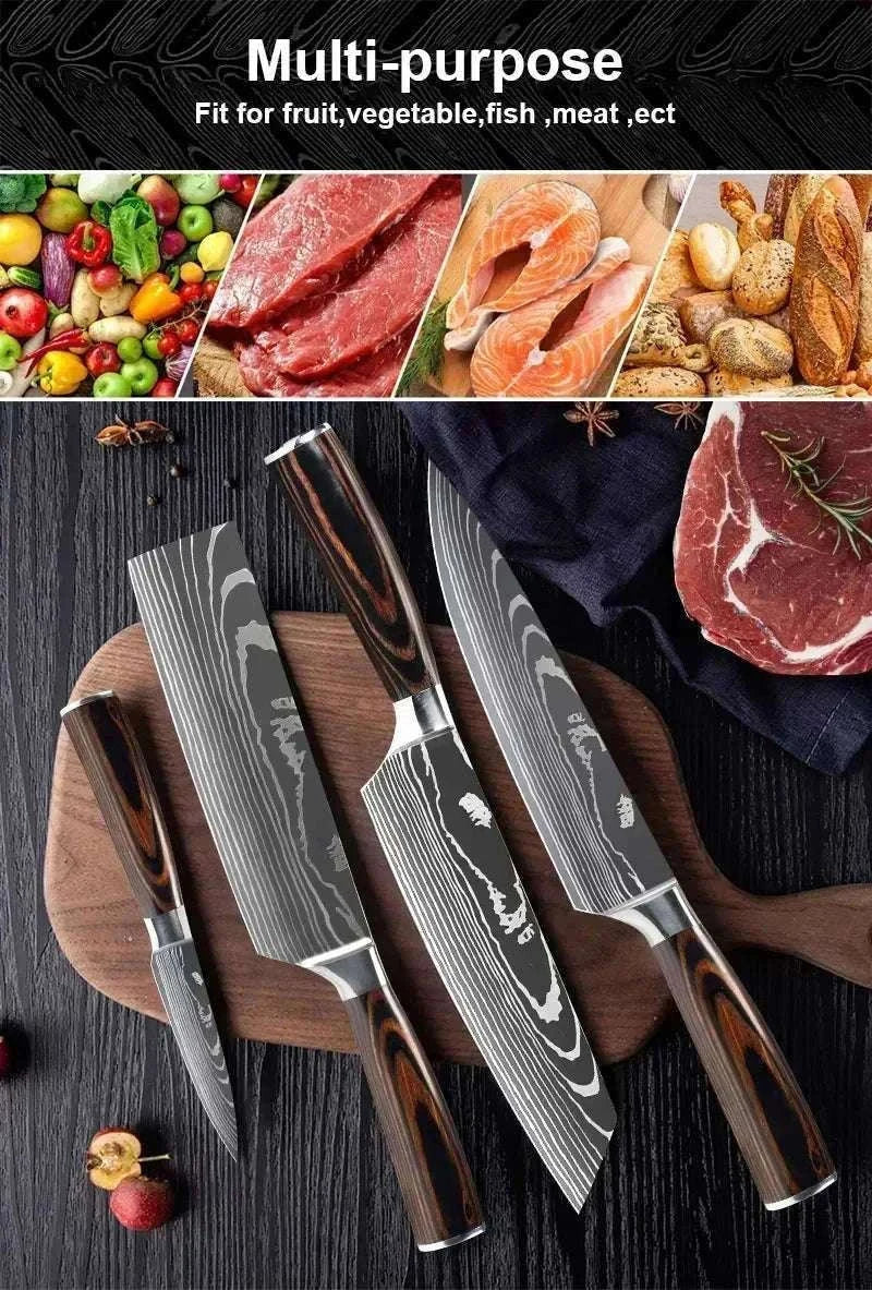 Damascus Kitchen Knife for Precise, Comfortable Daily Prep-5inch santoku knife