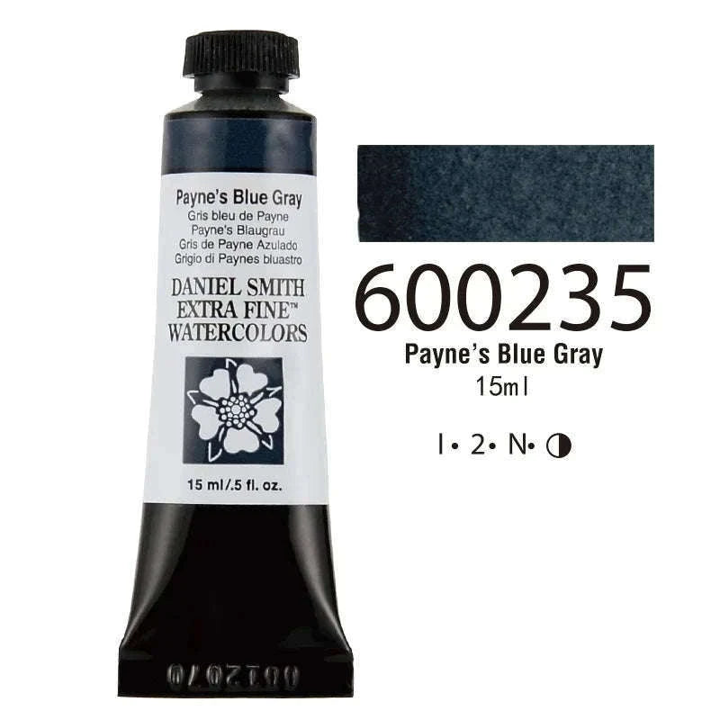 Daniel Smith Natural Mineral Watercolor Paints, 15ml Tubes-UltramarineTurquoise