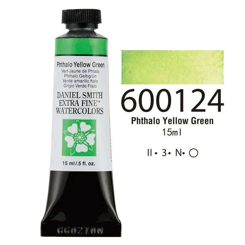 Daniel Smith Series 1 Natural Mineral Watercolor Paint 15ml-Phthalo Green