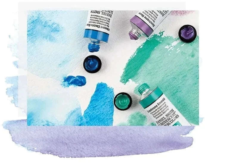Daniel Smith Series 1 Natural Mineral Watercolor Paint 15ml-Phthalo Green