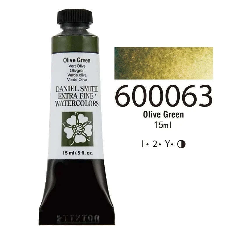 Daniel Smith Series 1 Natural Mineral Watercolor Paint 15ml-Phthalo Green