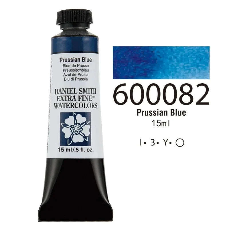 Daniel Smith Series 1 Natural Mineral Watercolor Paints – 15ml Tubes-UltramarineTurquoise