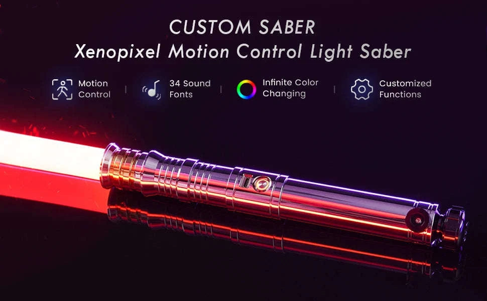 Darth Revan Lightsaber Xenopixel 3.0 App Control Color Change-XENO3.0 / United States