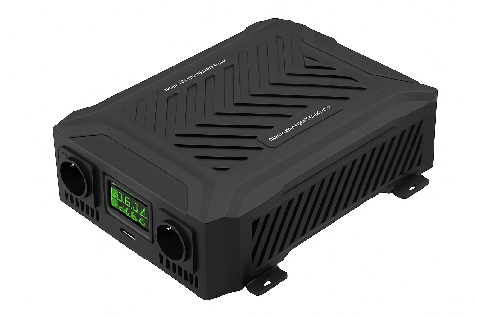 Инвертор DATOU BOSS с чиста синусоида 12V 24V 1200W 2300W, поддържащ две напрежения, DC към AC инвертор 12V към 220V EU, пикова мощност 4000W