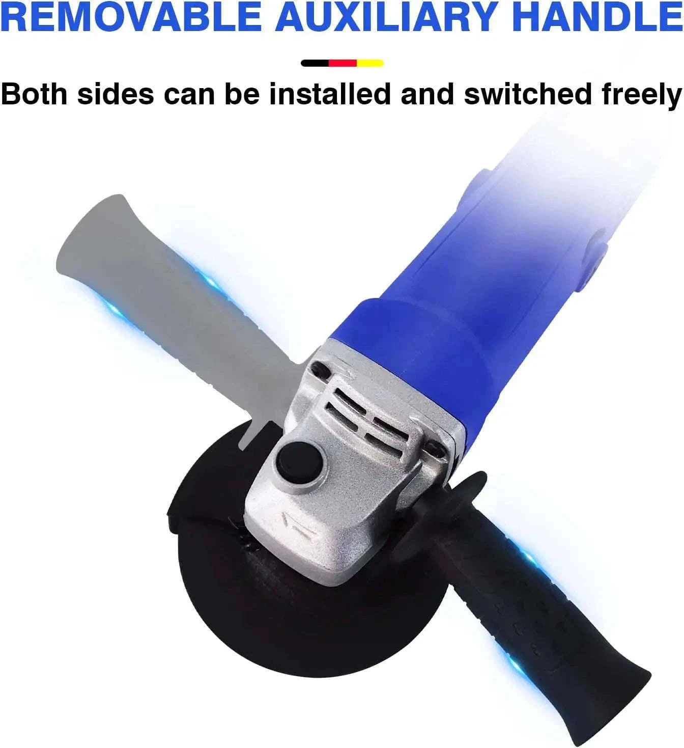 DayPlus 2000W 115mm Electric Angle Grinder-UNITED KINGDOM