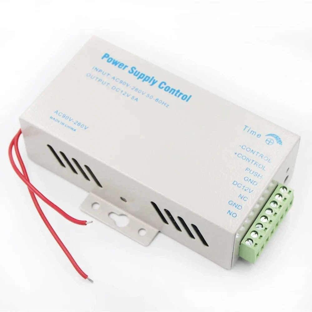 DC 12V Door Access Control Power Supply for Electric Locks-P03W-5A
