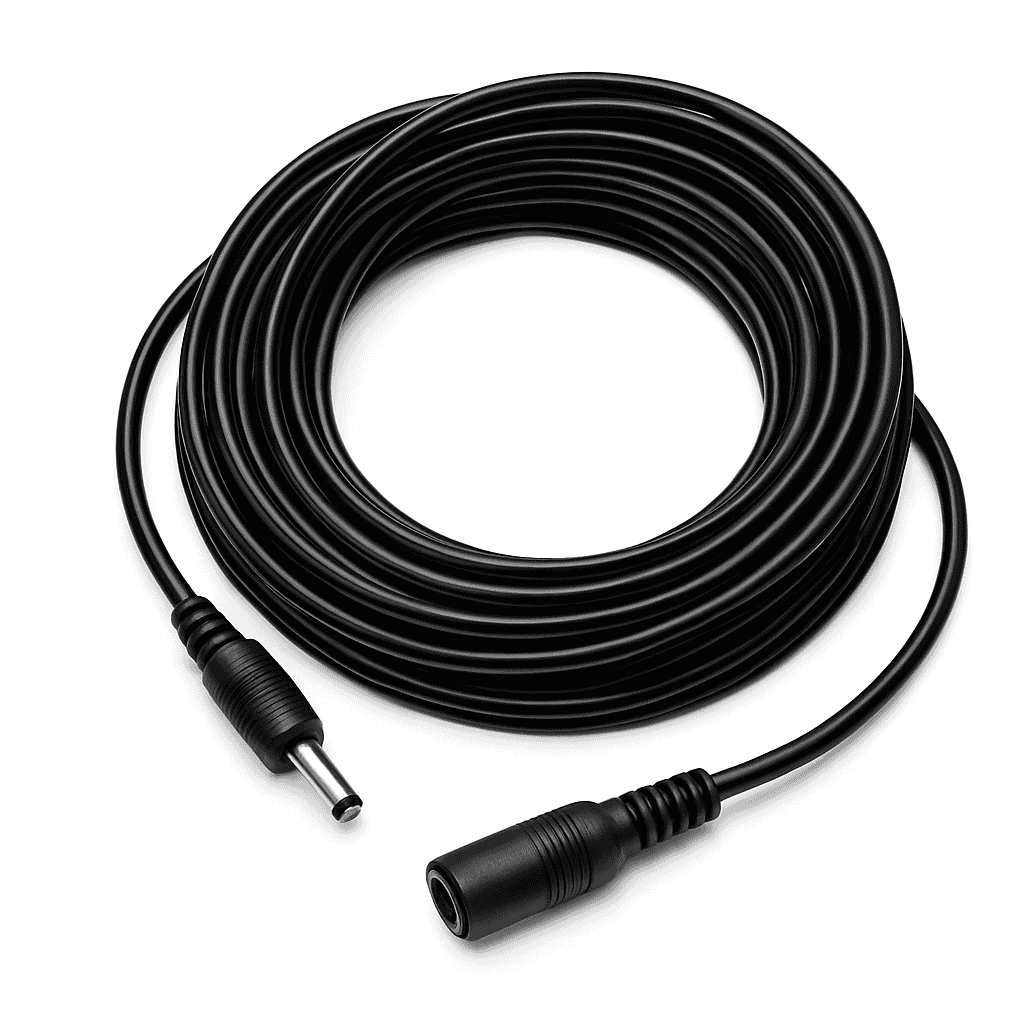 DC Power Extension Cable 5M/10M for Reliable 12V Power-10m