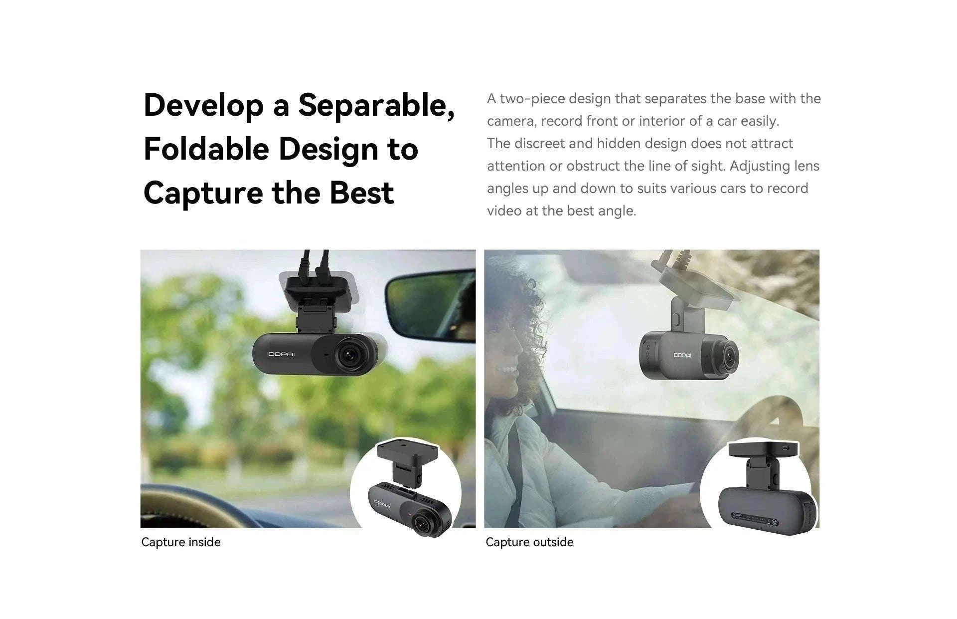 DDPAI Mola N3 Pro 2.5K Dash Camera with GPS and WiFi-N3 Pro GPS
