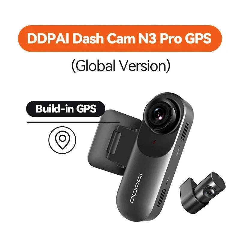 DDPAI Mola N3 Pro 2.5K Dash Camera with GPS and WiFi-N3 Pro GPS