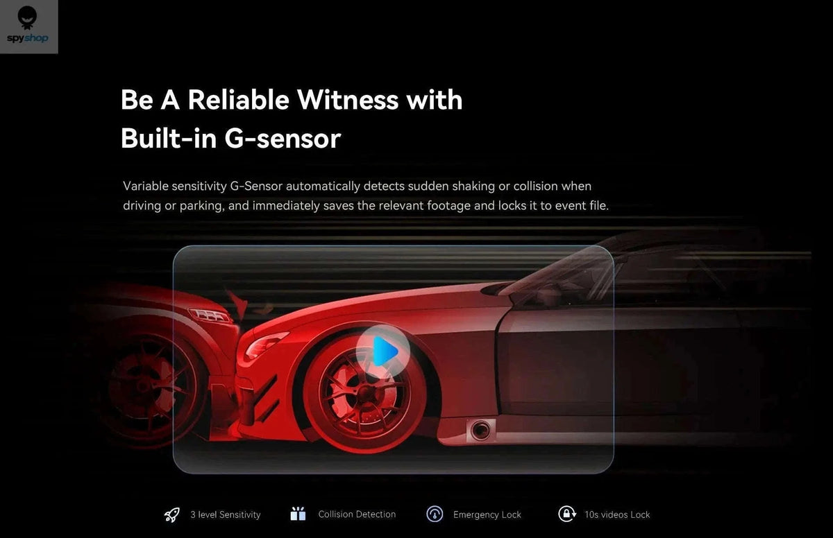 DDPAI Mola N3 Pro 2.5K Dual Dash Camera with GPS WiFi-N3 Pro GPS