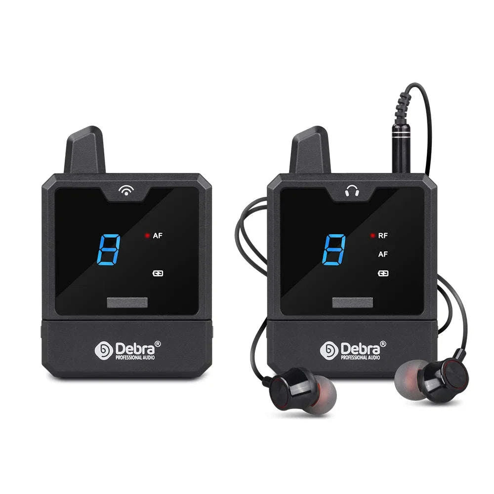 Debra Audio Er‑Mini Wireless In‑Ear Monitor System-With 6 Receiver