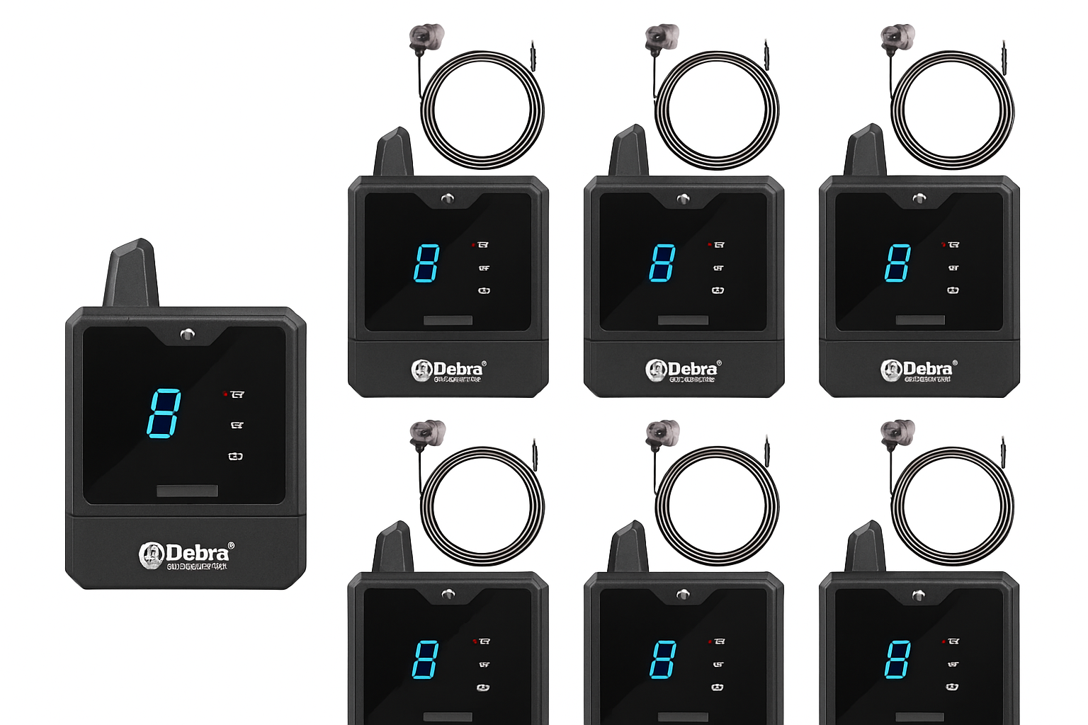 نظام مراقبة صوتي لاسلكي داخل الأذن Debra Audio Er-Mini