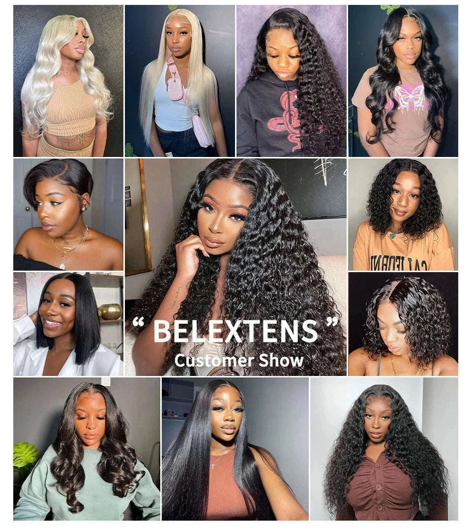Deep Wave Brazilian Human Hair Bundles for Full Body-france / 20 22 22