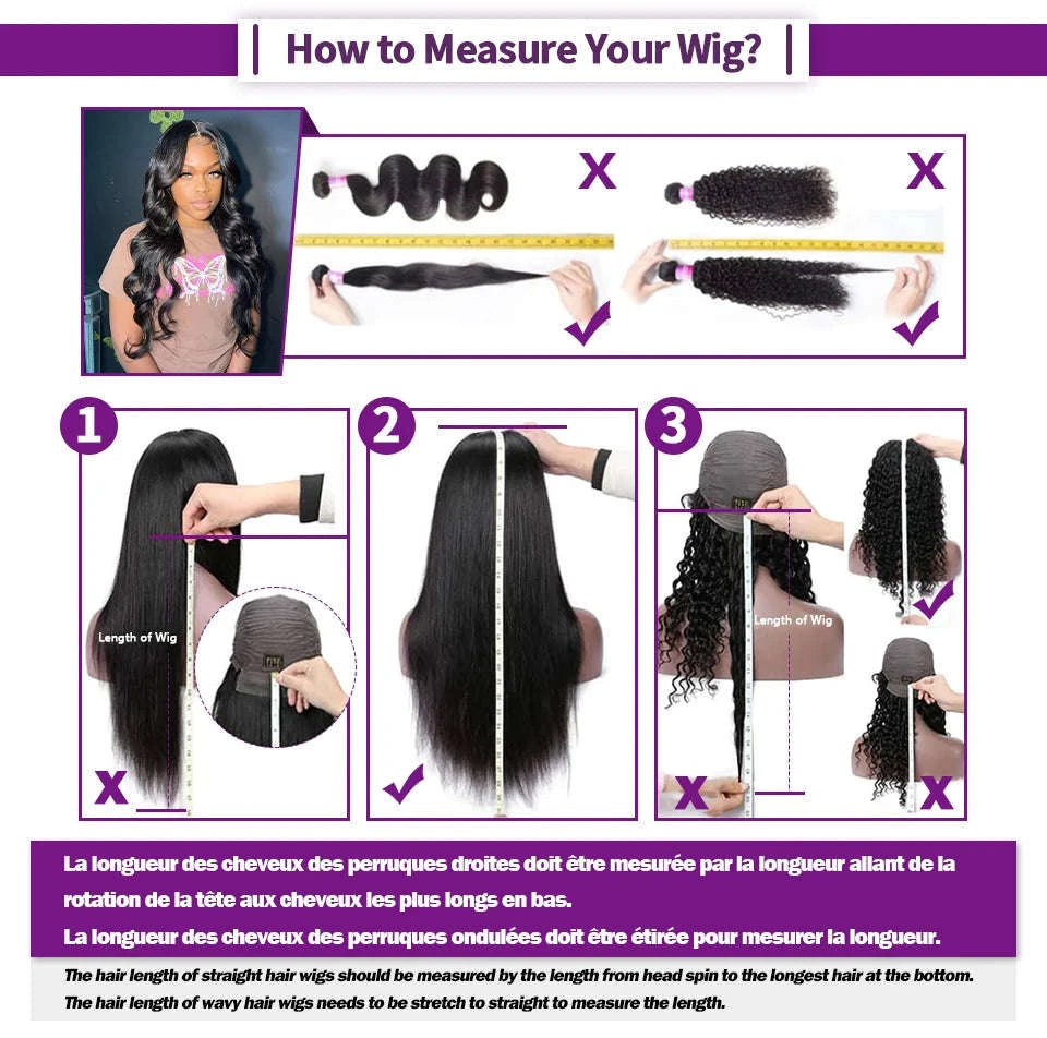 Deep Wave Bundles Brazilian Human Hair Extensions-france / 20 22 22