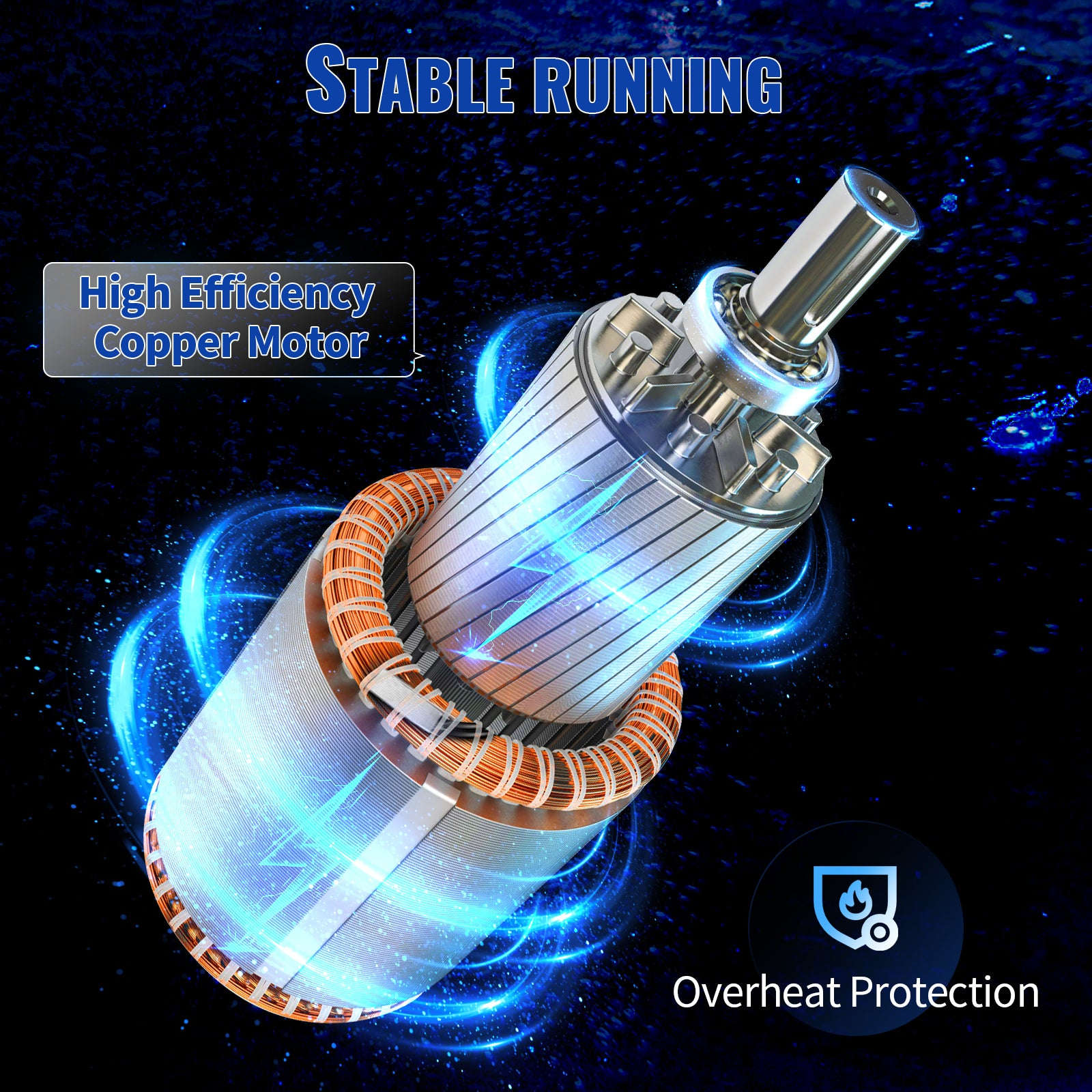 Deep Well Submersible Pump 370W-2200W 230V Stainless Steel-750W Built-in / EU / spain