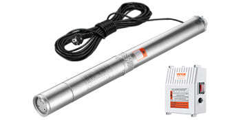 Deep Well Submersible Pump 370W-2200W 230V Stainless Steel-750W Built-in / EU / spain
