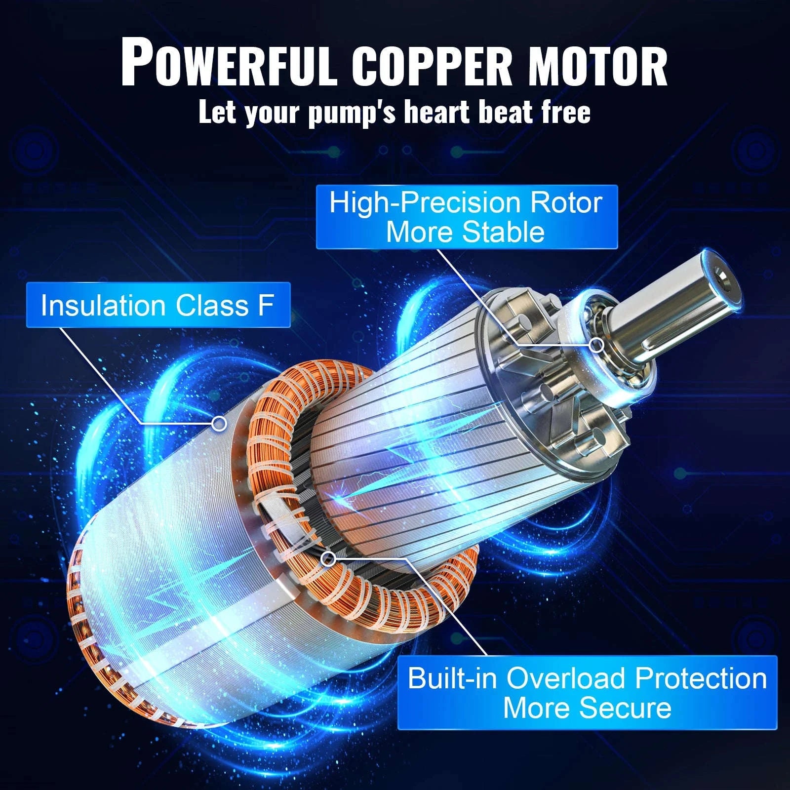 Deep Well Submersible Pump Stainless Steel High Head-370W Outer Starter / EU / CZECH REPUBLIC