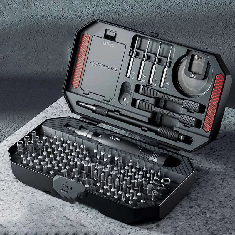 DELIXI 145 in 1 Precision Magnetic Screwdriver Set-145 in 1