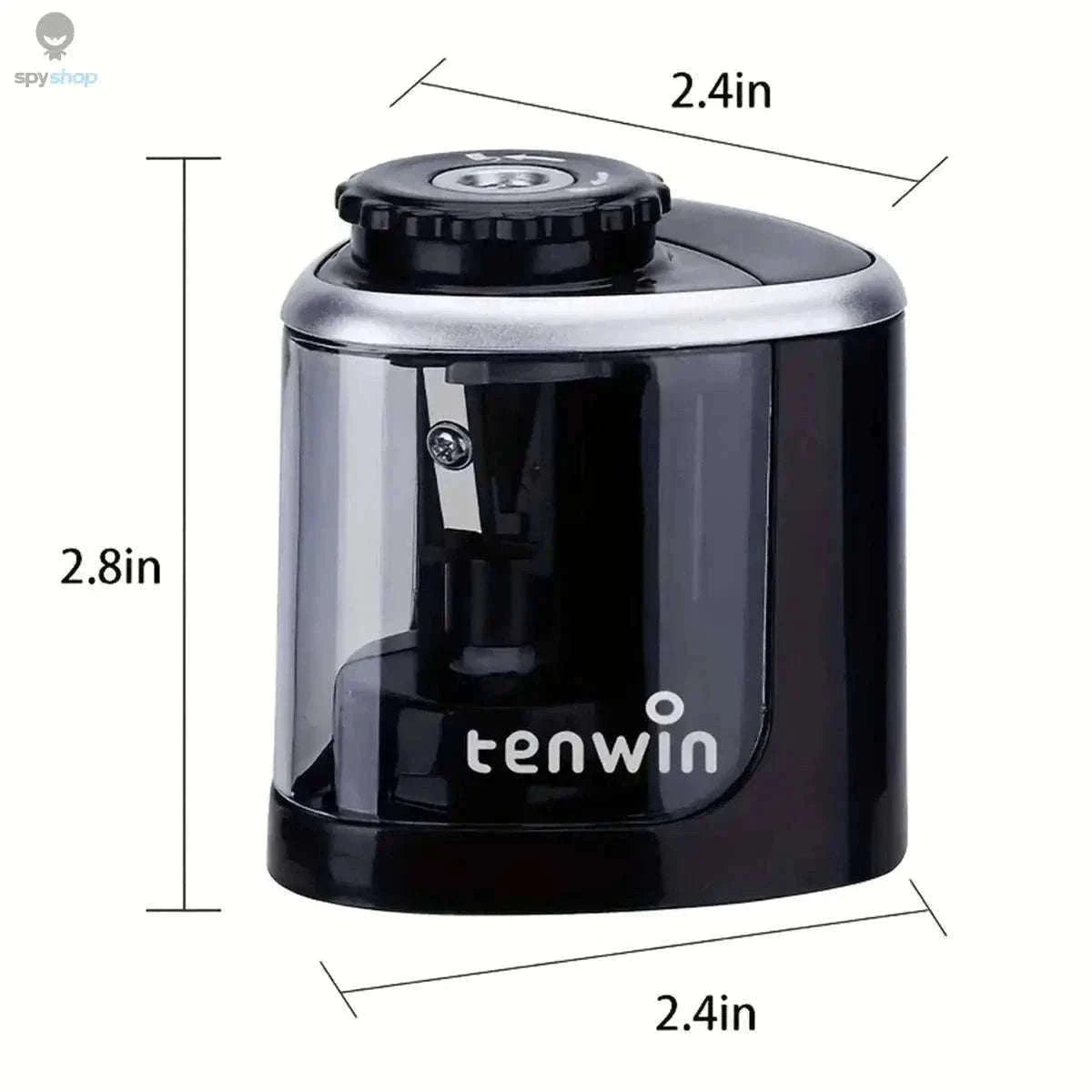 Desktop Electric Pencil Sharpener for 6–8 mm Pencils-Pink