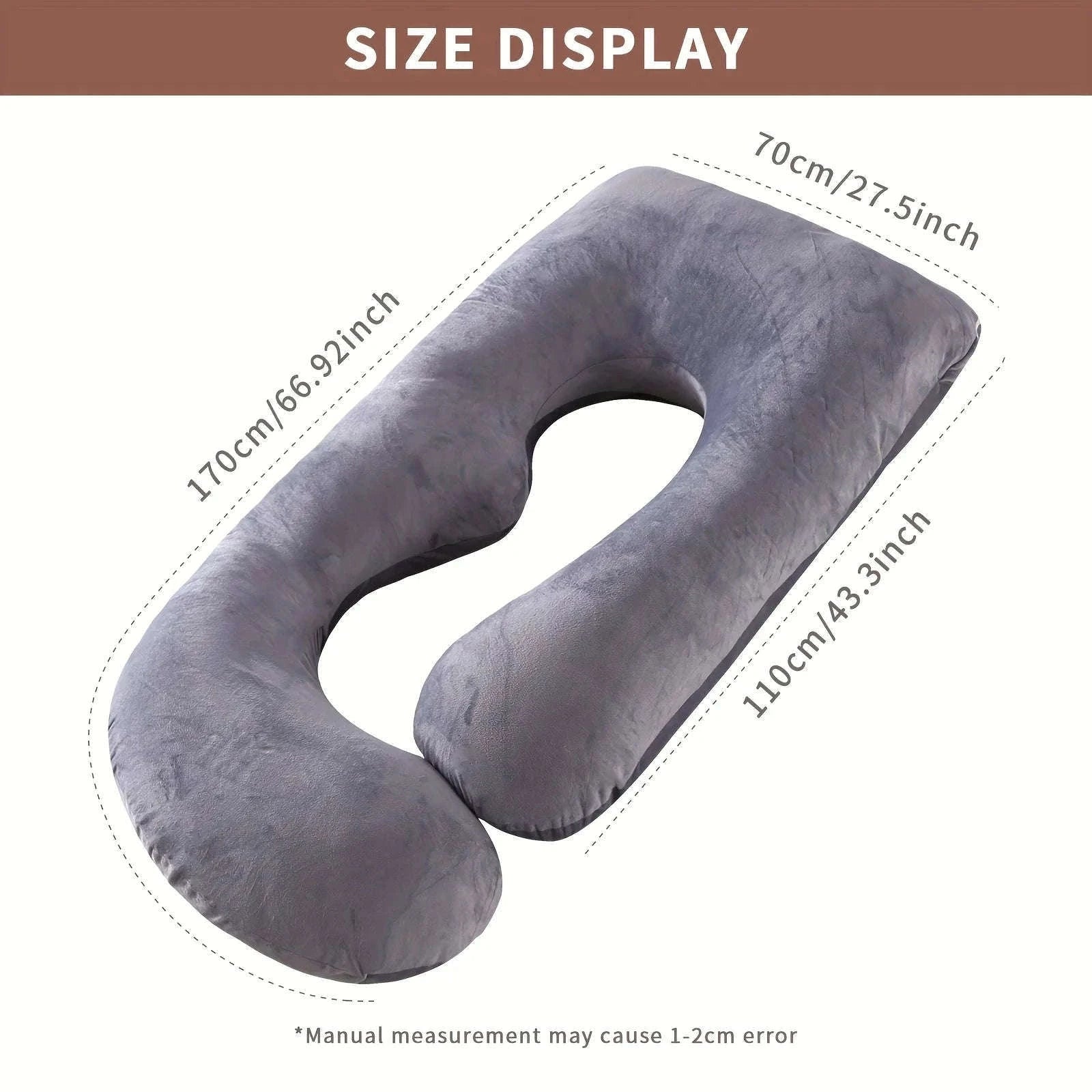 Detachable G-Shaped Maternity Support Pillow-G TYPE / United States
