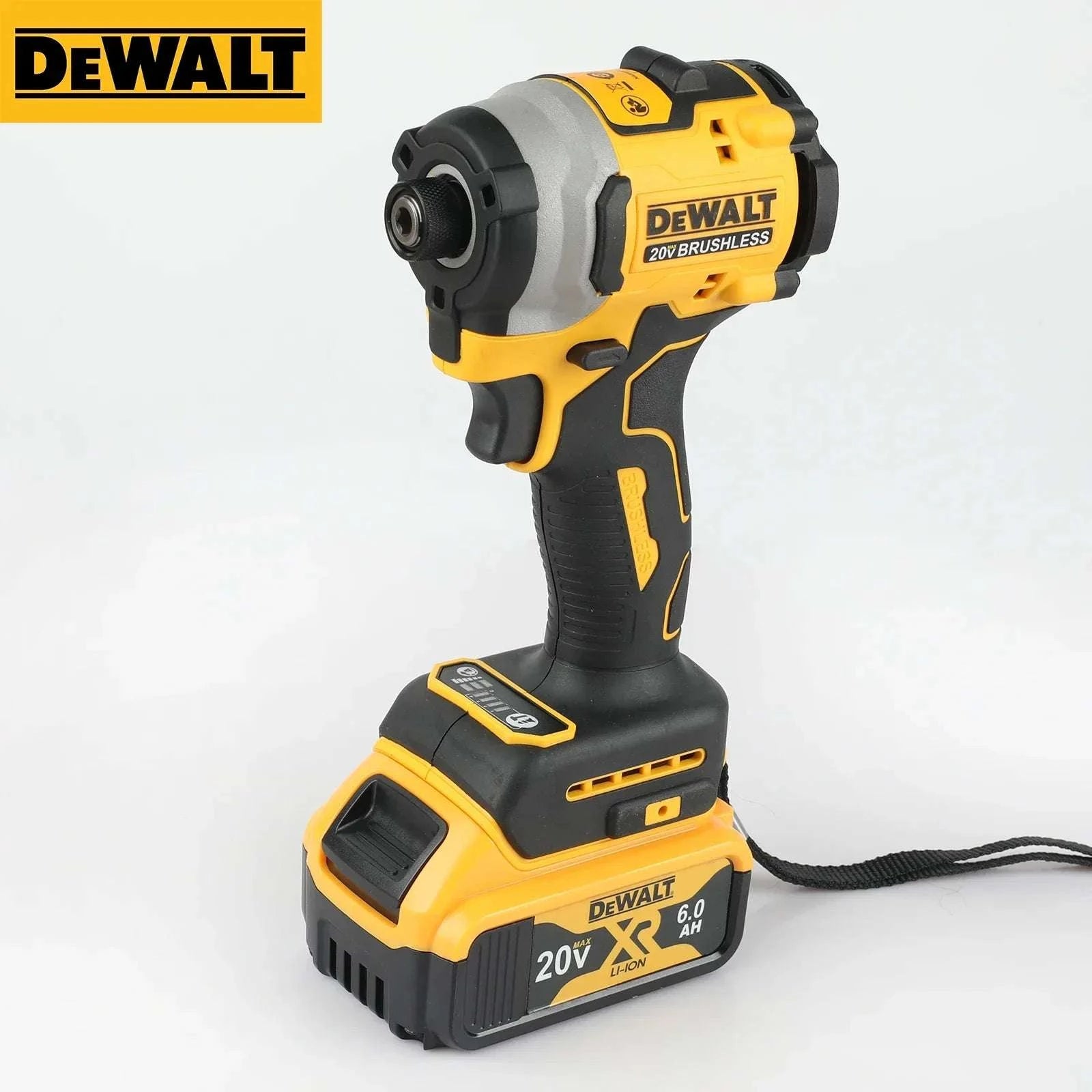 DEWALT 20V Cordless Impact Driver 3-Speed High-Torque Tool-Naked Tool
