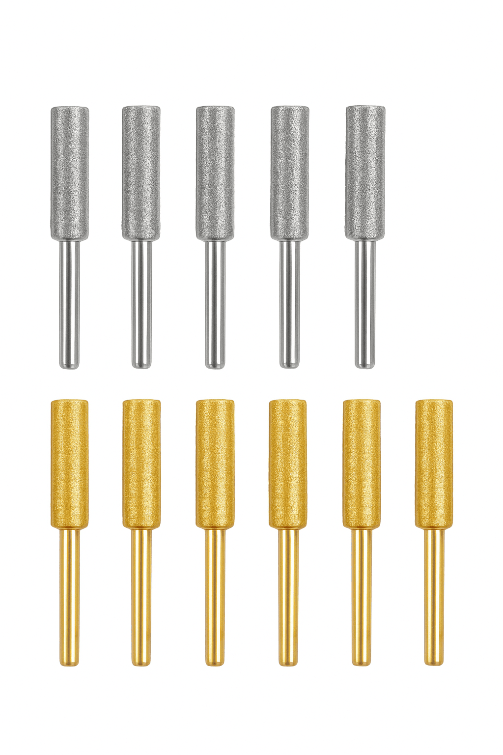 Diamond Chainsaw Sharpener Burrs 6-Piece Kit-Golden 5.5mmx6pcs