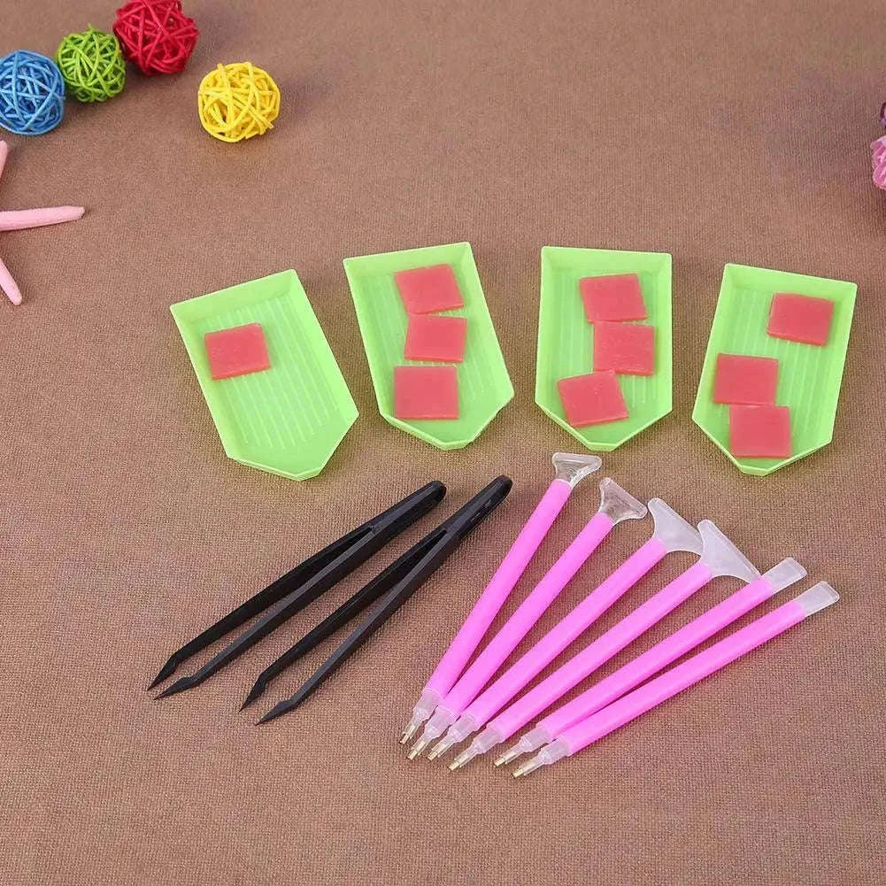 Diamond Painting Tools Set for Precise 5D Crafting-B / france