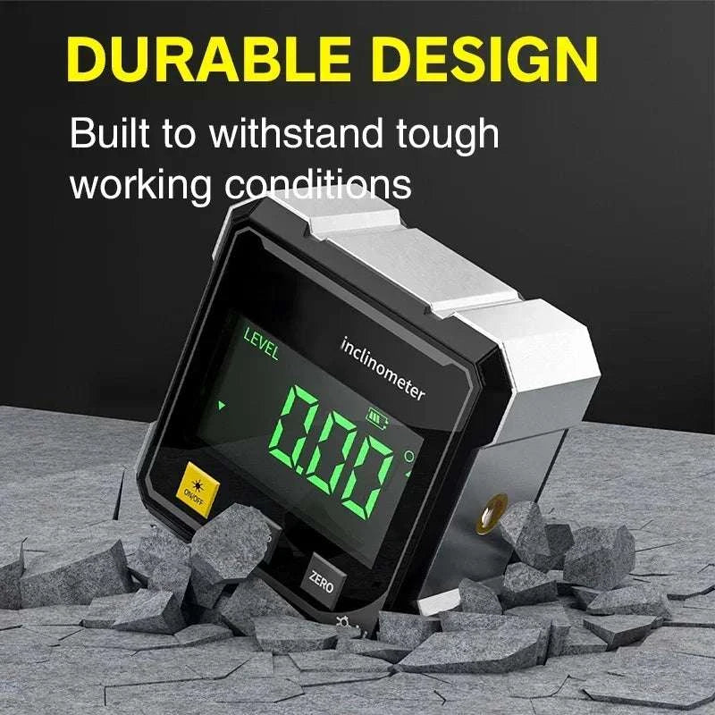 Digital Angle Ruler with Magnetic Base & Laser Inclinometer-Default Title
