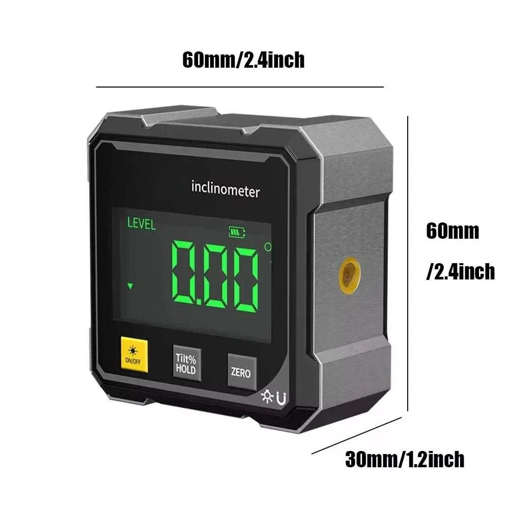 Digital Angle Ruler with Magnetic Base & Laser Inclinometer-Default Title