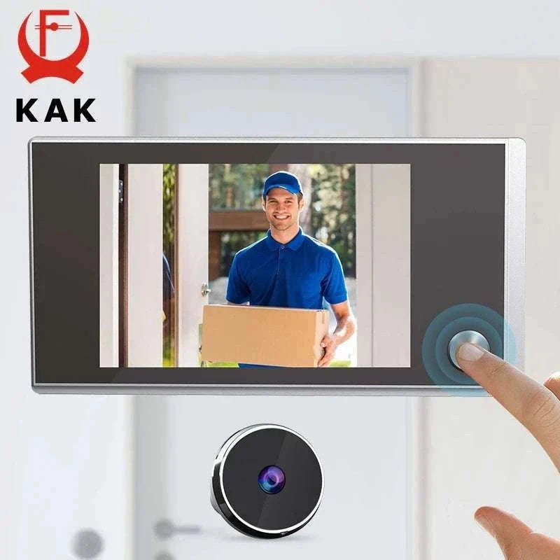 Digital Door Peephole Camera with 3.5" LCD Screen-CZECH REPUBLIC / 40-100mm
