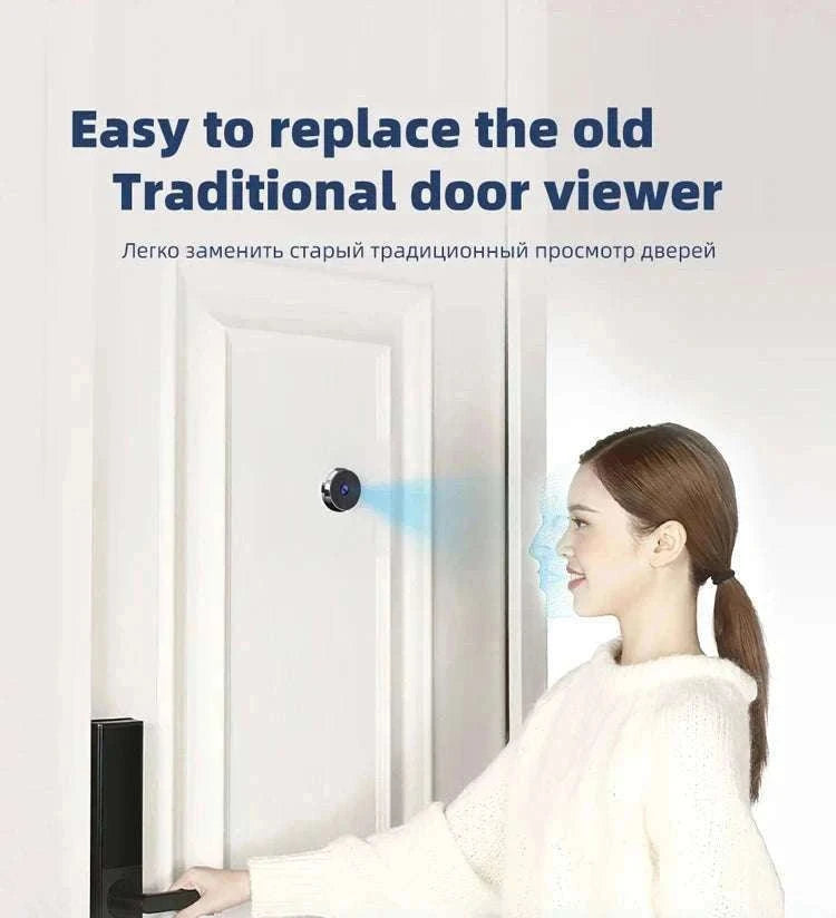 Digital Door Peephole Camera with 3.5" LCD Screen-CZECH REPUBLIC / 40-100mm