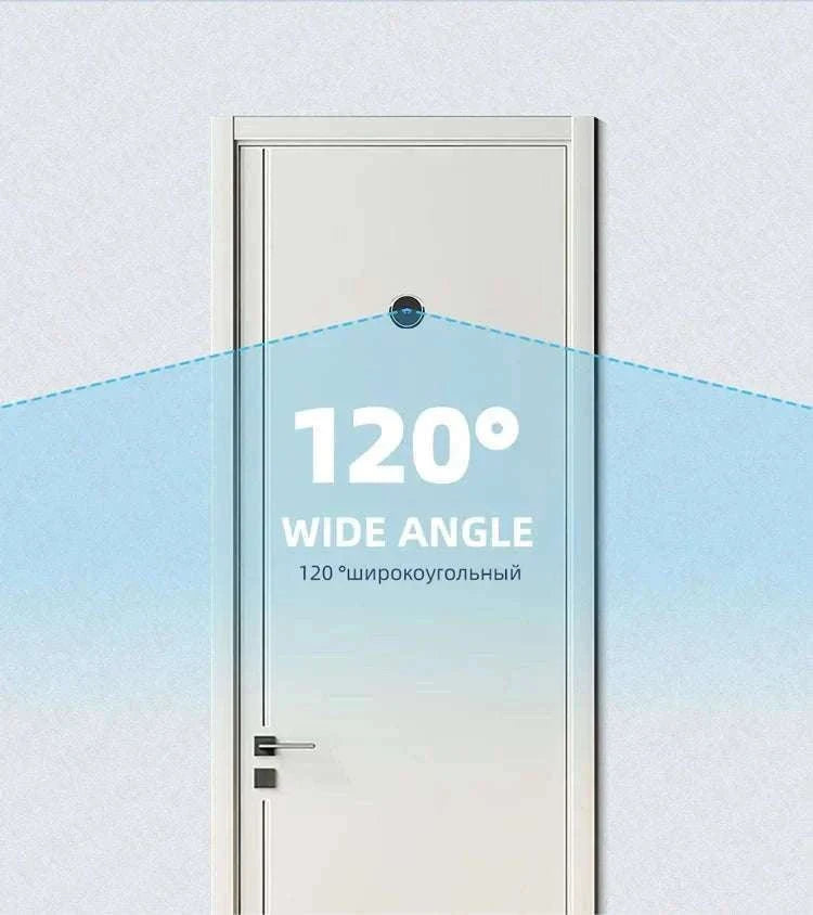 Digital Door Peephole Camera with 3.5" LCD Screen-CZECH REPUBLIC / 40-100mm