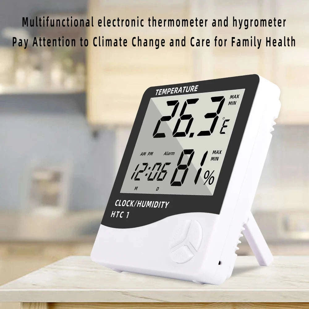 Digital Hygrometer Temperature and Humidity Meter HTC-1 / HTC-2-HTC-2