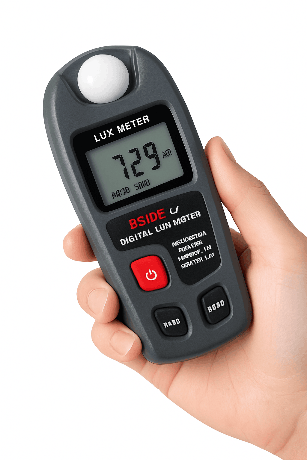 Digital Lux Meter 0–200,000 Lux Tester for Accurate Readings-L1