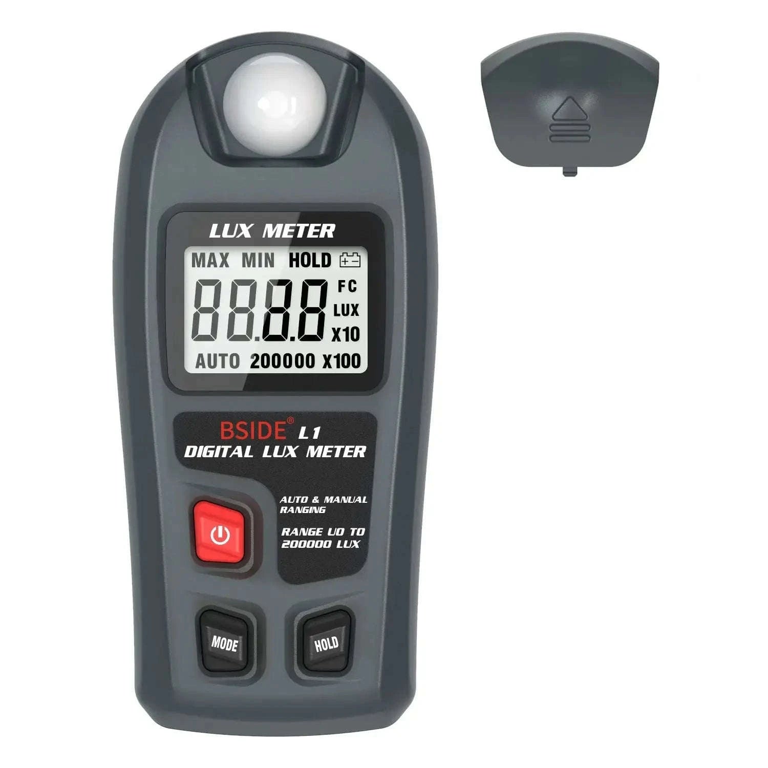 Digital Lux Meter Illuminometer 0–200,000 Lux Tester-L1