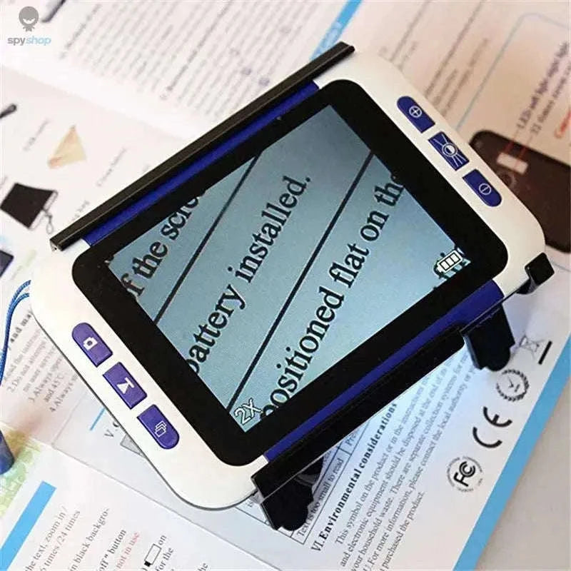 Digital Magnifier 3.5-Inch 2–32× Electronic Reader-Default Title