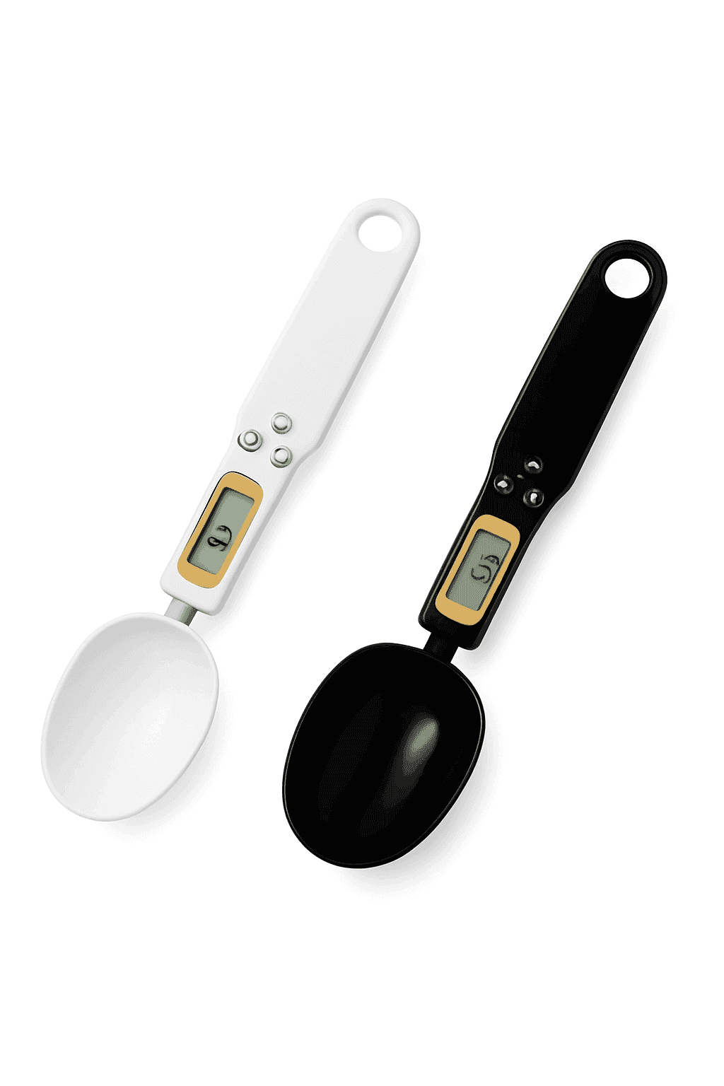 Digital Measuring Spoon Scale for Precise Kitchen Measuring-Black 1Pcs
