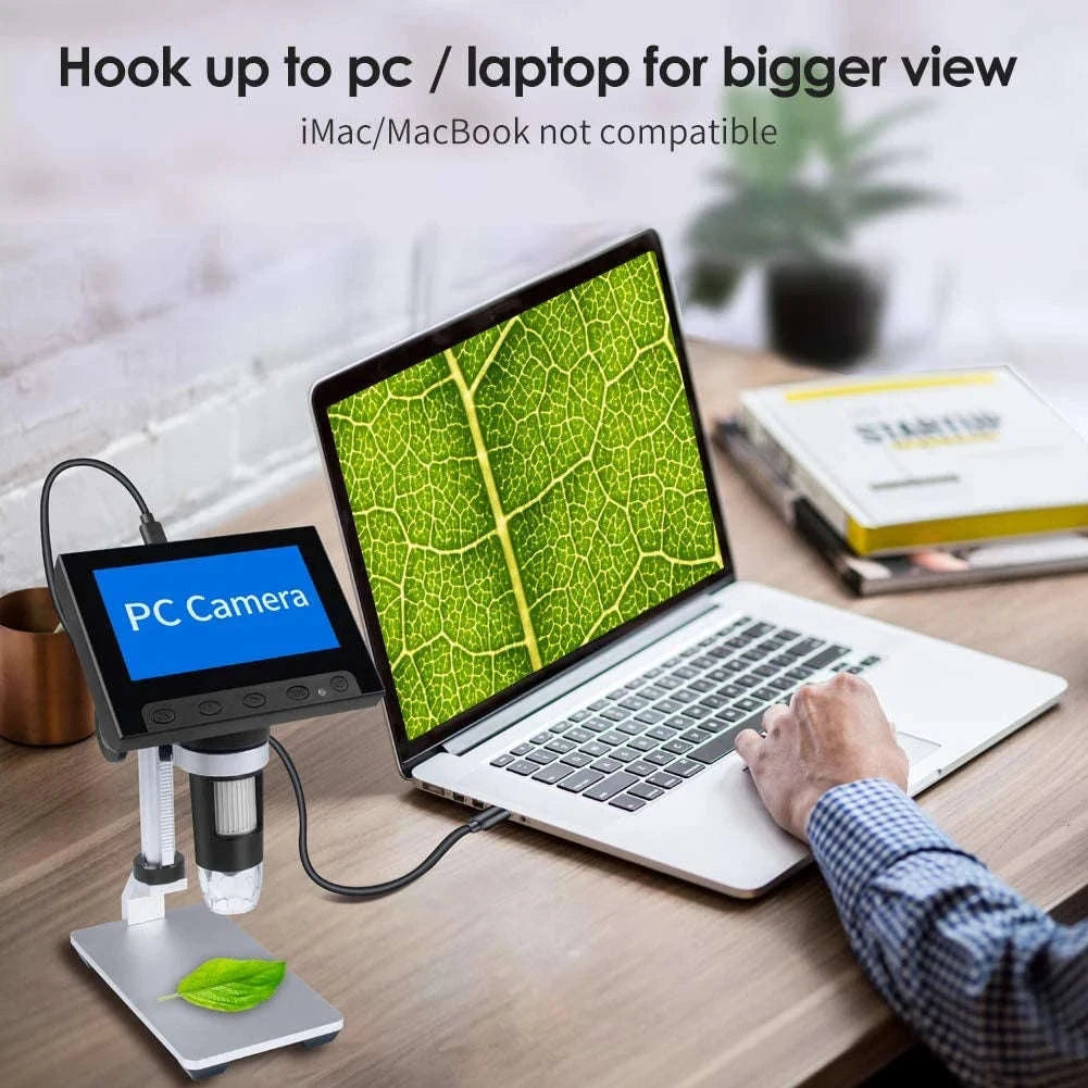 Digital Microscope 1200X for Soldering, Coins & PCB Inspection-DM9 / 1200X