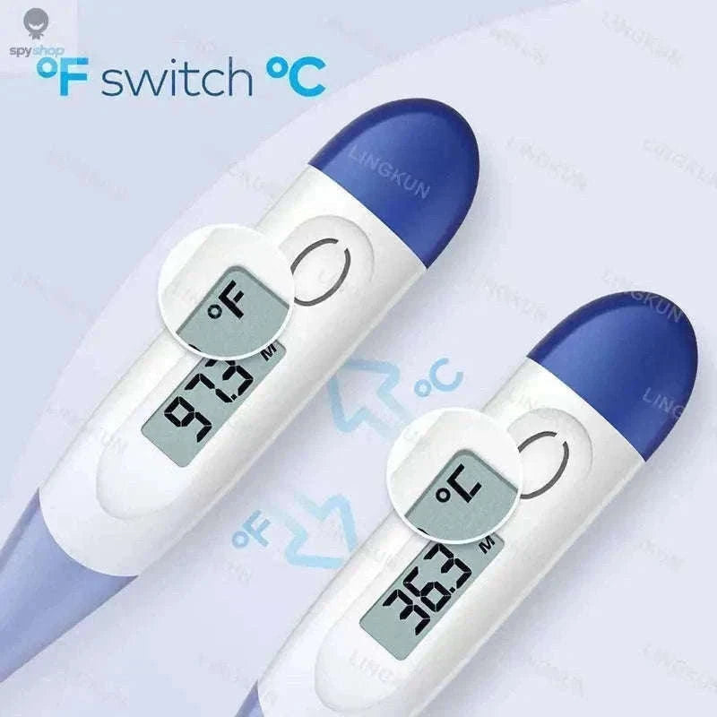 Digital Oral Thermometer with Fast Readings and Flexible Tip-Type 1