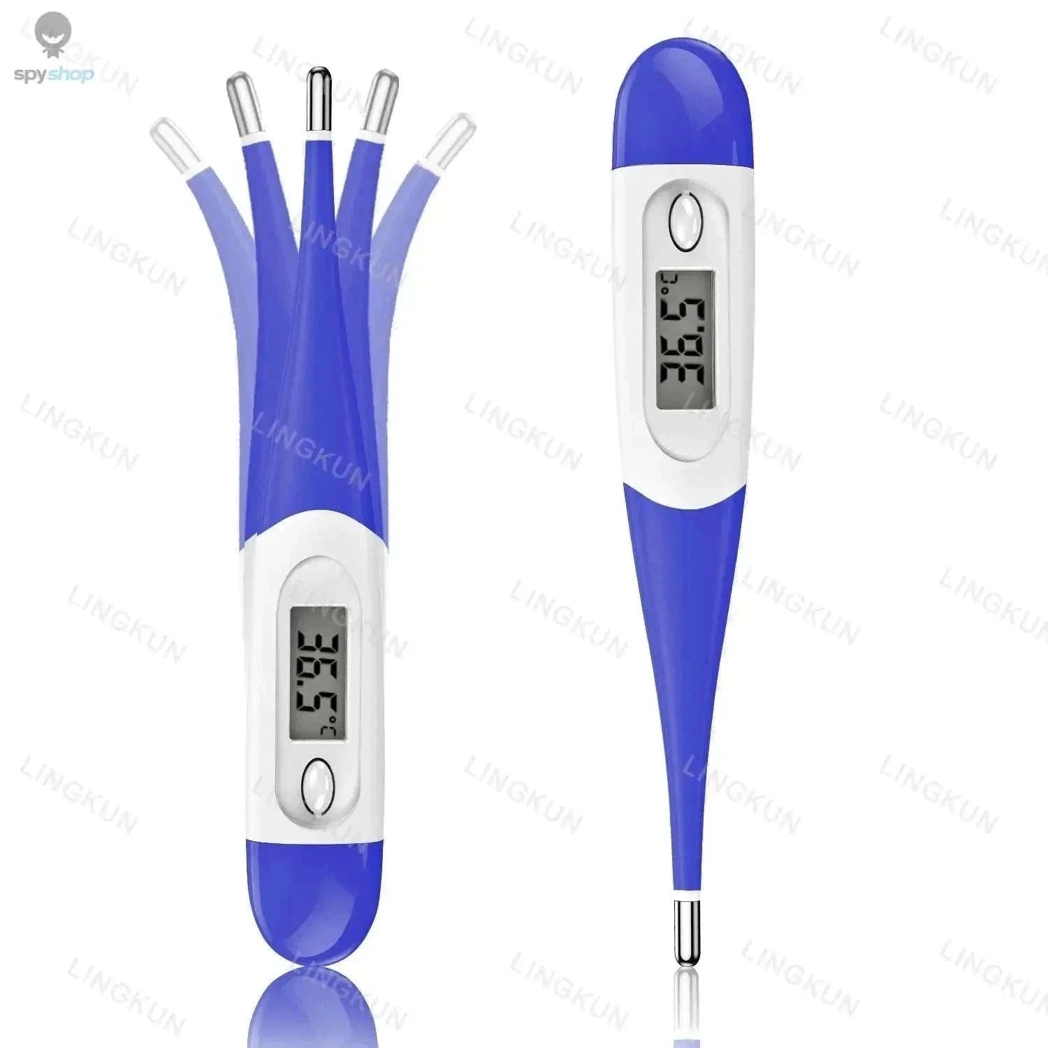 Digital Oral Thermometer with Fast Readings and Flexible Tip-Type 1