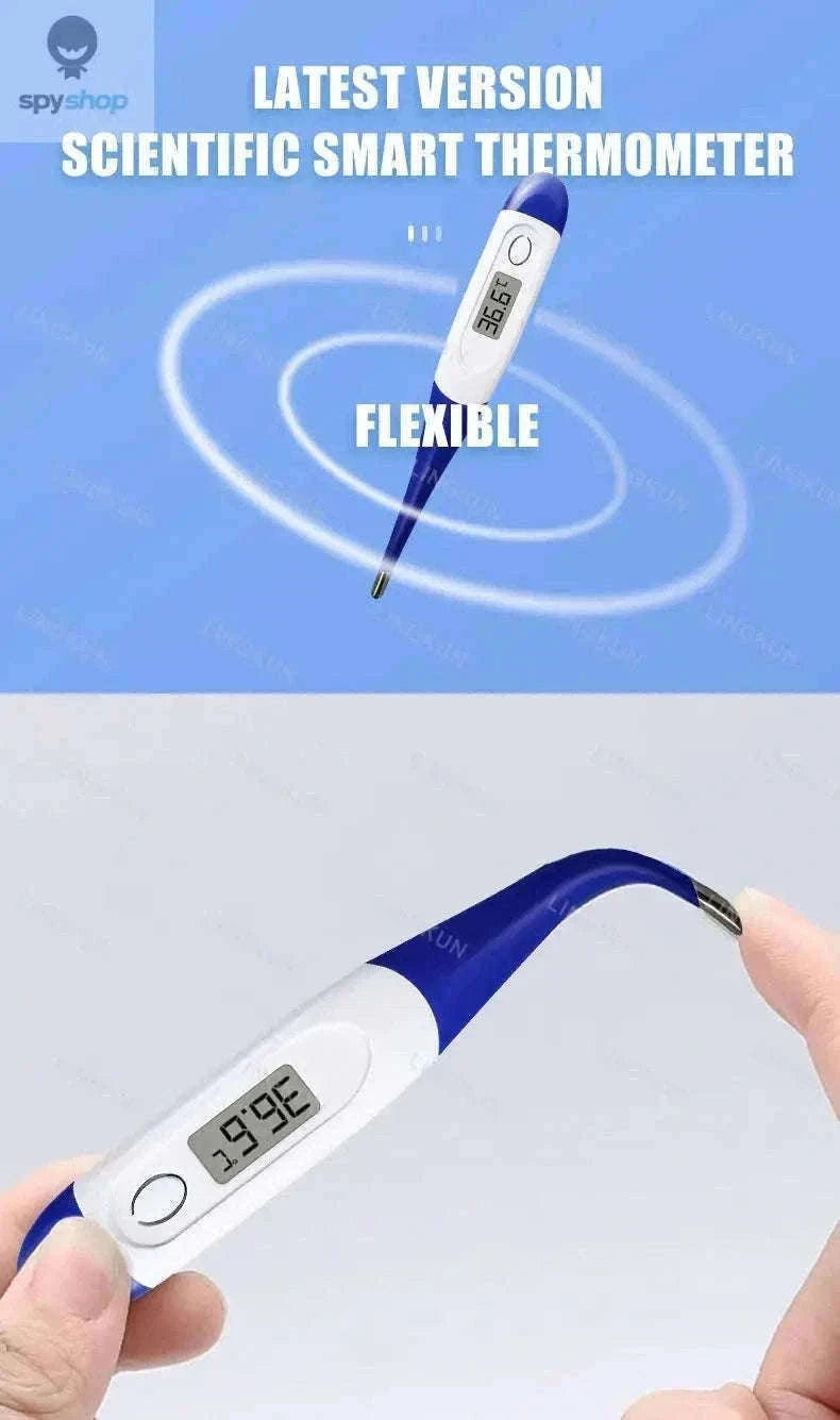 Digital Oral Thermometer with Fast Readings and Flexible Tip-Type 1