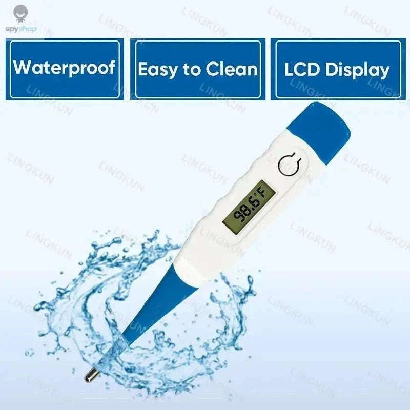 Digital Oral Thermometer with Fast Readings and Flexible Tip-Type 1