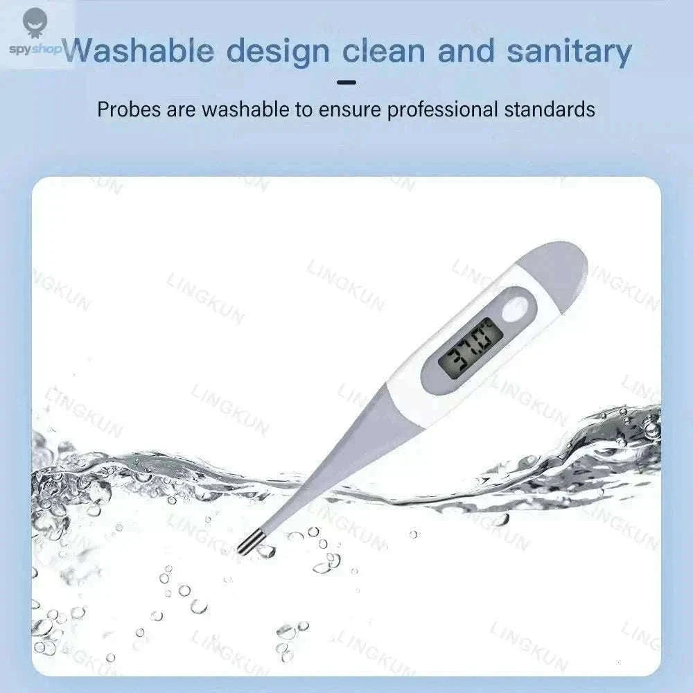 Digital Oral Thermometer with Fast Readings and Flexible Tip-Type 1