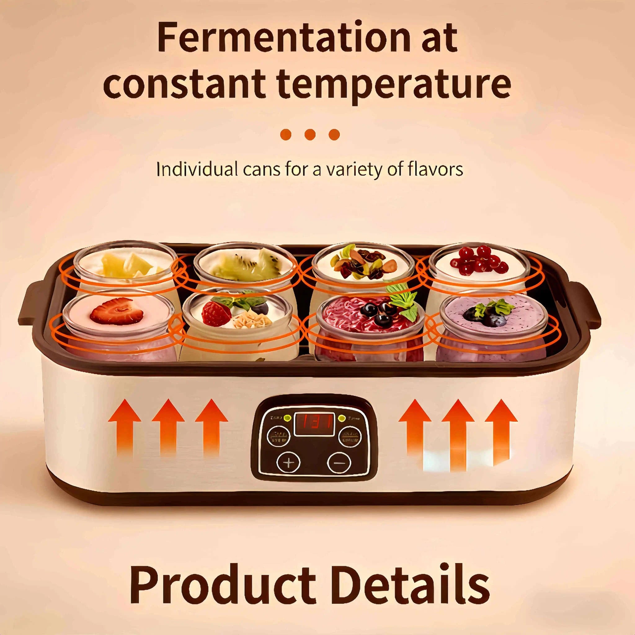 Digital Yogurt Fermenter with 5 Bonus Kitchen Gadgets-United States