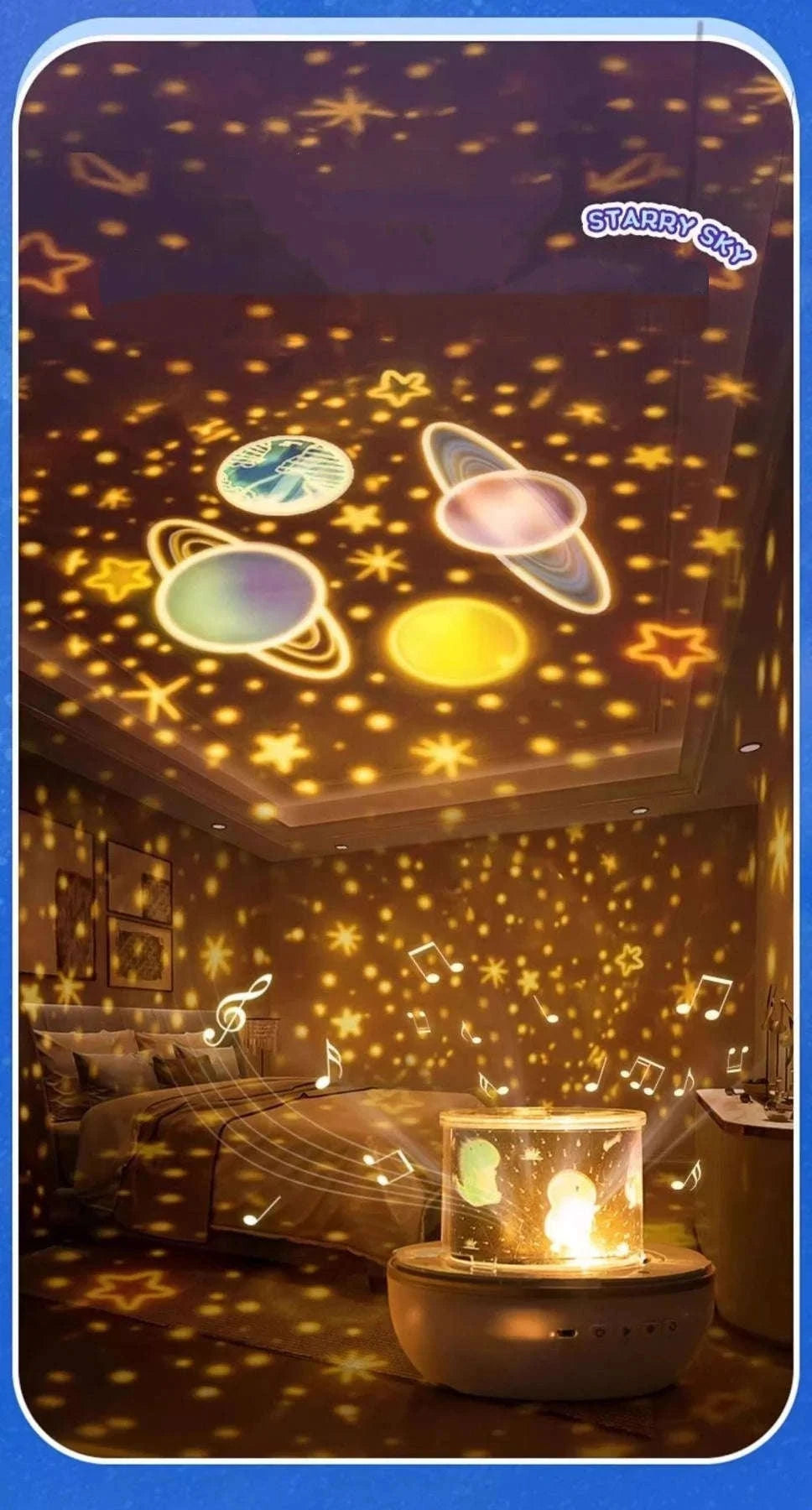 Dinosaur Egg Night Light Projector for Kids with Music & Films-Top 21films / changeable / 0-5W