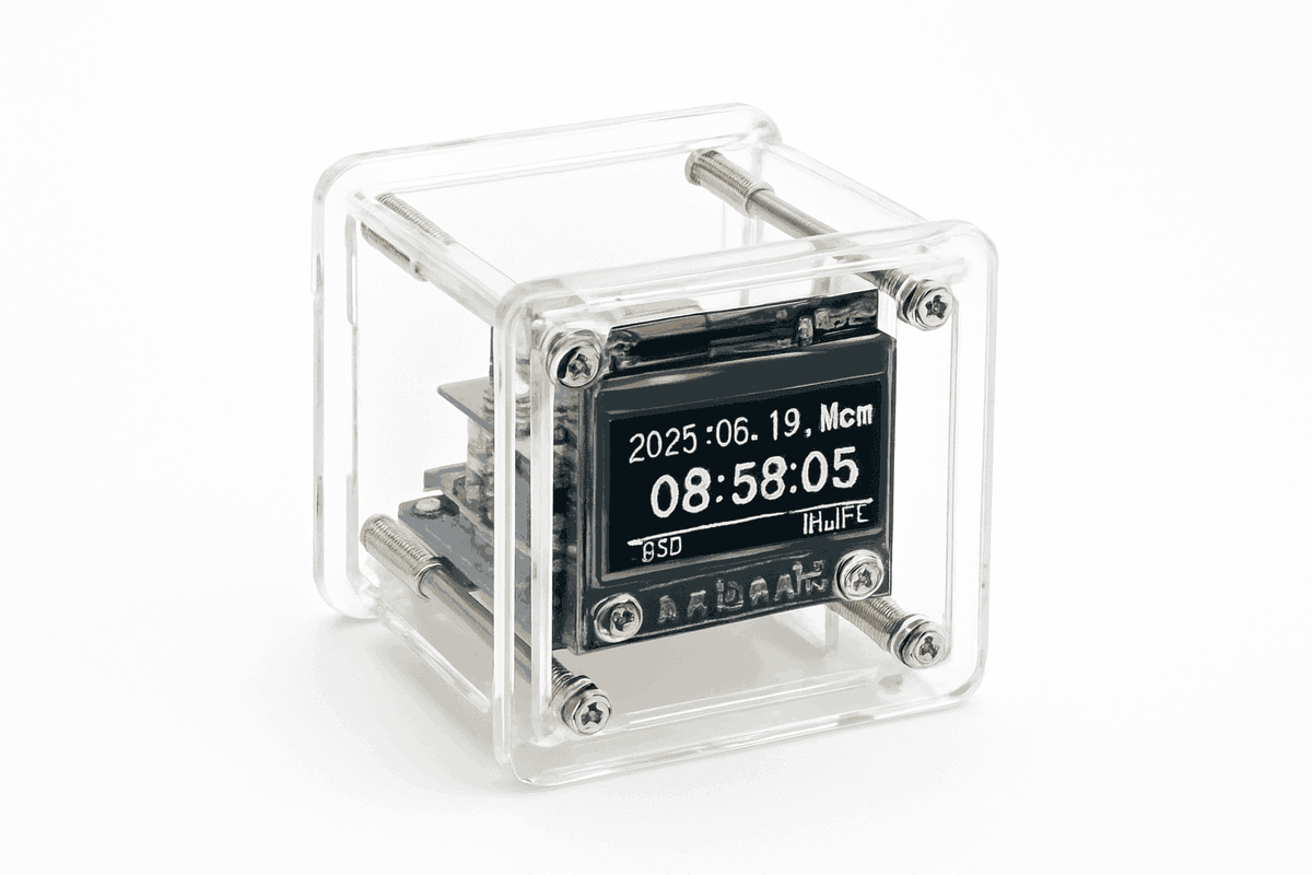 DIY Digital Clock Kit ESP8266 WiFi Weather Station-Default Title